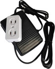 Sewing Machine Foot Control Pedal With Cord  110 120v   Light   Motor Bl