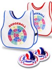 Toss And Catch Ball Game Set - 2 Catching Vests  2 Soft Sticky Balls   2 Padd   