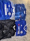 Chelsea Fc 4 Kit Bundle - Size Large- Drogba  Hazard  Palmer  Cuadrado