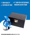 Decorative Blue French Horn With Case Inspired By How I Met Your Mother