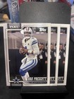 Topps flagship holiday bowman Dak Prescott Cowboys F Cancer Error Card Lot  5     