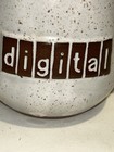 Vintage Digital Equipment Corporation Dec Logo Coffee Mug Brown Speckle