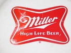 Vintage Miller High Life Beer Plastic Humphrey Flyer