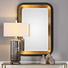 Two Niva Xxl 42  Urban Modern Tapered Iron Wall Vanity Mirror Uttermost 09301