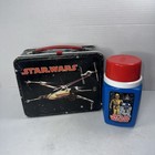 1977 Star Wars Metal Lunchbox Lunch Box Thermos Luke Darth Vader Princess Leia