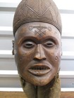 Rare - African Antique Handcarved Wooden Mask  Handsome