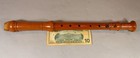 Vintage Kung Swiss Made 3 Piece 18 5  Pearwood Alto Recorder C  1970 s-1990 s