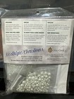 Solid Oak Nostalgic Christmas Ornament Kit - Silvery Charmers Make 6