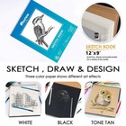 50 Pcs Professional Drawing Artist Kit Set Pencils And Sketch Charcoal Art   Bag