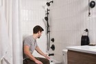 Peerless Precept Tub Shower Trim Kit Matte Black-certified Refurbished