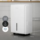 40 Pint Dehumidifier With Pump     Powerful Moisture Removal  4 000 Sq Ft 
