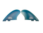 Pacific Vibrations Fits Fcs  Ci Twin Keel Surfboard Fins Fiberglass 50 50 Foil