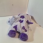 Applause Lavender Hippo Pillow Buddy Pet Plush Purple Hearts Stuffed Animal 