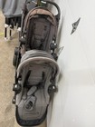 Baby Jogger City Select Lux Double Stroller Adjustable Handles Gray black
