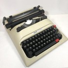 Olivetti Lettera 12 Manual Typewriter Qwerty Pica With Case Tested Spain