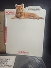 1980 Vintage 9 Nine Lives Morris The Cat Message Center Board Orange Tabby Lady