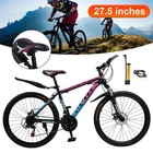 27 5  Spoke Wheel 24 Speed Mountain Bicycle Adult Bike Mtb W  Fender Blue pink U