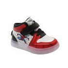 Boys Led Leather Illuminated Sports Shoes Kid Cartoon Casual Soft Soled Sneakers