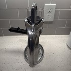 Rok Presso Manual Espresso Coffee Press Maker Silver - Works Great 