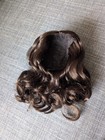 Truly Me 121 E Wig Dark Brown Curly Hair American Girl Doll Custom Replacement