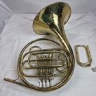 C g  Conn Model 14d Single French Horn With Geib Hard Case   Conn 2 Mouthpiece