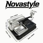 Cigarette Rolling Machine Manual Dual Track Injector Tobacco Roller Device