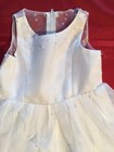 Db Studio Flower Girl  Formal Party Ivory White Sleeveless Lined Dress Size 4