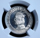 Honduras  1967 Fifty Centavos  Ms67 Ngc    2210-779