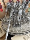 Les Etains Du Graal Pewter King Arthur 5 Knights Of The Round Table Set   Chair