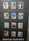 All Different Us Stamp Collection Including Set 2001 34c American Illustrators