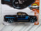 2017 Hot Wheels Hot Trucks Series Black Chevy Silverado 1 64