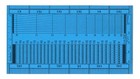 Vst Plastic Stamp Perforation Gauge Guide Measure Double Sided