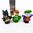 Fisher Price Little People Dc Super Friends Batman Joker Green Lantern Figures