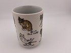 Japanese Cat Yunomi Sushi Tea Cup - Cat Breeds Made In Japan Lr3