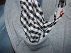 Small Dog   Cat Carrier Sling With Storage Pocket  Solid Gray Nwt