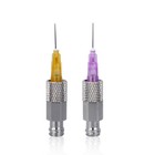 2 Pcs Adapter Applicator Dispenser Needle Dispensing For Adhesive Glue