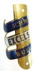 Vintage Schwinn Excelsior Bicycle Headbadge