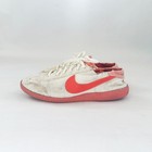 Vintage Nike 70s 80s Rare Canvas Shoes Sneakers Orange Tennis Court Womens 6