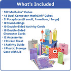 Numberblocks Heroes With Zeroes Mathlink Cubes Activity Set  Preschool Learning
