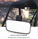 Utv 1 5 - 2  Rear View Center Mirror For Polaris Rzr 570  900  xp 1000 Can Am X3