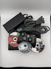 Xbox 360 S Console Model 1439 Black  - Tested   Working - Bundle 