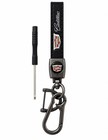Cadillac Genuine Leather Car Keychain Lanyard Accesories