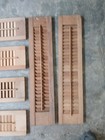 Lot Of 6 Vintage Wooden Window Shutters 32 x7 shabby Rustic Cottage Country 