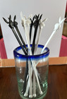 Playboy Bunny Top B w Barware Swizzle Stir Sticks  10    Toothpicks  20  Vintage