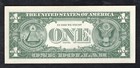 1963  1 Frn Federal Reserve Note    insufficient Inking Error    Gem Uncirculated