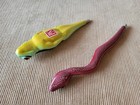 Vintage P s Filter Frog   Snake Pen Set German Tobacco Advertising 1990s