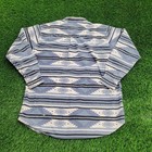 Vintage Woolrich Tribal Ethnic Button Shirt Xl 25x33 Baggy