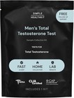 At-home Men Total Testosterone Test Kit Blood Sample Collection Fast Lab Results