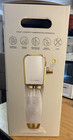 Sodastream Art Gold Soda Maker With Additional Cylinder And Flavors Bundle White