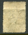 Ceylon 1861-64  b  9d Olive-sepia Sg 33b Used  cat    85   a 